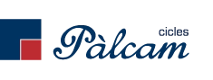 Logotipo oficial de Cicles Formatius Palcam, institución educativa con la que mantenemos un convenio de colaboración para la formación de becarios en Barcelona. Alianza estratégica enfocada en el desarrollo del talento joven, ofreciendo prácticas profesionales tutorizadas en el sector informático y tecnológico local.